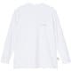 ナウター/ロングスリーブラッシュティー NOWTER/L/S RUSH T KSU34111 ホワイト W Lサイズ [アウトドア カットソー ユニセックス]