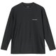 ナウター/ロングスリーブラッシュティー NOWTER/L/S RUSH T KSU34111 ブラック K Mサイズ [アウトドア カットソー ユニセックス]