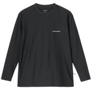 ナウター/ロングスリーブラッシュティー NOWTER/L/S RUSH T KSU34111 ブラック K Lサイズ [アウトドア カットソー ユニセックス]