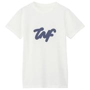 ショートスリーブランメッシュライティングロゴティー S/S Run Mesh Writing Logo Tee NTW32471 グレイッシュホワイト GS Lサイズ [アウトドア カットソー レディース]