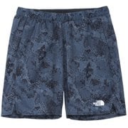 ノベルティスワローテイルベントハーフパンツ Novelty Swallowtail Vent Half Pant NB42393 モスカモブルー(ML) XLサイズ [ランニングウェア ショートパンツ メンズ]