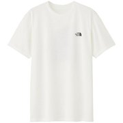 ショートスリーブランメッシュハーフドームティー S/S Run Mesh Half Dome Tee NT32471 グレイッシュホワイト GS Mサイズ [ランニングウェア シャツ メンズ]