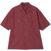 ショートスリーブユーティリティシャツ S/S Utility Shirt NR22431 アイアンレッド IR Mサイズ [アウトドア シャツ メンズ]