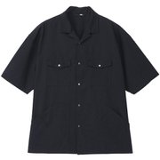 ショートスリーブユーティリティシャツ S/S Utility Shirt NR22431 ブラック K XLサイズ [アウトドア シャツ メンズ]