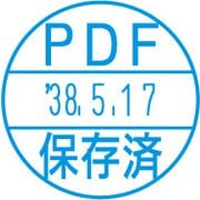 データーネームEX18号C式BKPDF/保存済 藍 (電子帳簿保存法対応商品) XGL-18C