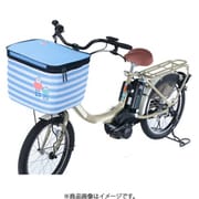 前カゴ用カバー 2段式 ピスケ&うさぎ チューリップ OK-FB02