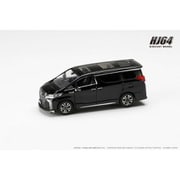 HJ644012ABK 1/64 トヨタ アルファード カスタムバージョン/サンルーフ付き ブラック [ダイキャストミニカー]