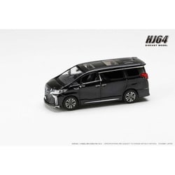 HJ644012AMBK 1/64 トヨタ アルファード カスタムバージョン/サンルーフ付き スパークリングブラックパールクリスタルシャイン [ダイキャストミニカー]