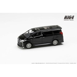 HJ644012BBK 1/64 トヨタ アルファード ハイブリッド カスタムバージョン/サンルーフ付き ブラック [ダイキャストミニカー]