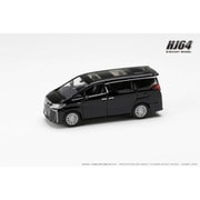 HJ645012BBK 1/64 トヨタ アルファード ハイブリッド H30W/サンルーフ付き ブラック [ダイキャストミニカー]