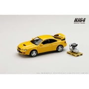 HJ641064AY 1/64 トヨタ セリカ GT-FOUR WRC Edition ST205 エンジンディスプレイモデル付き スーパーブライトイエロー [ダイキャストミニカー]
