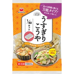 うすぎりこうや 1/40カット 80g