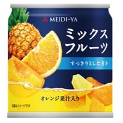 ミックスフルーツ 甘さすっきり オレンジ果汁入り 190g