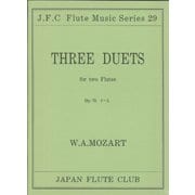 （29）モーツァルト作曲 フルート二重奏曲op.75 №1～3 [ムックその他]