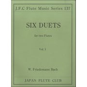（137）W.F.バッハ作曲 フルート二重奏曲 VOL.1 [ムックその他]