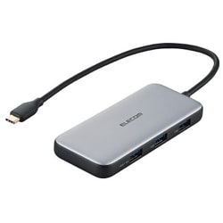 USB Type C ドッキングステーション ハブ 5-in-1（USB-C×1 USB-A×3 HDMI×1） PD 85W出力 シルバー DST-C26SV