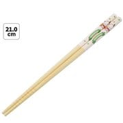竹安全箸 21cm ポチャッコ おともだち ANT4