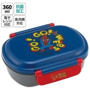 QAF2BAAG [抗菌 ふわっとタイトランチBOX 360ml スパイダーマン COMIC]