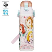 超軽量ダイレクトステンレスボトル 580ml ディズニーキャラクター プリンセス24 SDC6N