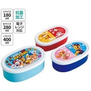 SRS3SAG [抗菌 シール容器3Pセット 入れ子式 パウ・パトロール24]