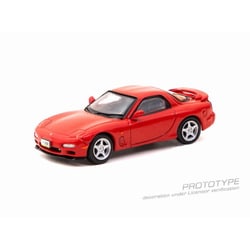 JC64-005-RD 1/64 マツダ RX-7 FD3S レッド [ダイキャストミニカー]