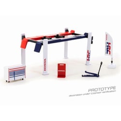 T64A-TL001-HRC 1/64 Garage tools set Honda Racing [コレクションミニカー用品]