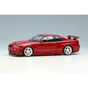 EM436C 1/43 日産 スカイライン GT-R BNR34 NISMO R-tune アクティブレッド [レジンキャストミニカー]