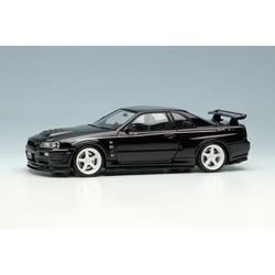 EM436D 1/43 日産 スカイライン GT-R BNR34 NISMO R-tune ブラックパール [レジンキャストミニカー]