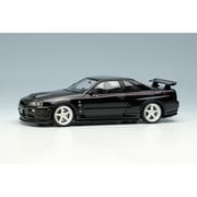 EM436D 1/43 日産 スカイライン GT-R BNR34 NISMO R-tune ブラックパール [レジンキャストミニカー]