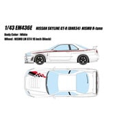 EM436E 1/43 日産 スカイライン GT-R BNR34 NISMO R-tune ホワイト [レジンキャストミニカー]