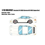 EML095D 1/18 ポルシェ 911 993 カレラ RS 1995 Japan Ver. ホワイト [レジンキャストミニカー]