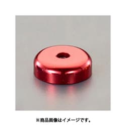 Φ25x穴5.5mm/19kg 超強力マグネット（赤） EA781EM-33A