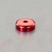 Φ32x穴5.5mm/32kg 超強力マグネット(赤) EA781EM-43