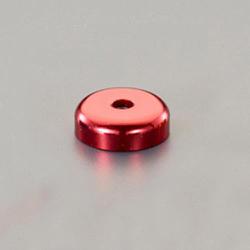 Φ48x穴8.5mm/75kg 超強力マグネット（赤） EA781EM-63