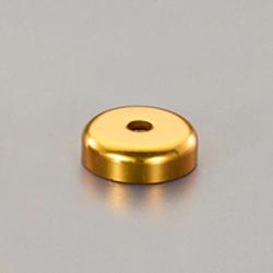 Φ48x穴8.5mm/75kg 超強力マグネット（黄） EA781EM-64