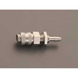 6mm ウレタンホースカップリング（隔壁/ステンレス/ワンプッシュ） EA140GJ-506