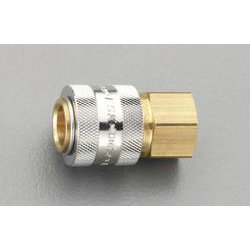 G1/4” 雌ねじカップリング（真鍮製/ワンプッシュ） EA140GB-2