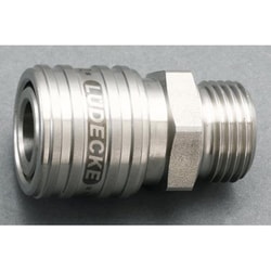 G 3/8” 雄ねじカップリング（ステンレス製/ワンプッシュ） EA140GR-3