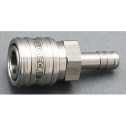 6mm ウレタンホースカップリング（ステンレス製/ワンプッシュ） EA140GR-206