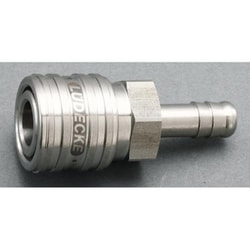 8mm ウレタンホースカップリング（ステンレス製/ワンプッシュ） EA140GR-208