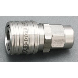8x12mm ウレタンホースカップリング（隔壁/ステンレス/ワンプッシュ） EA140GR-308