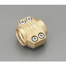 25mm用 セーフティーホースクランプ（スチーム用/真鍮製） EA141BT-8