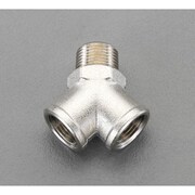 EA141CB-1 [R 1/8”xG 1/8” Y型コネクター（真鍮製）]