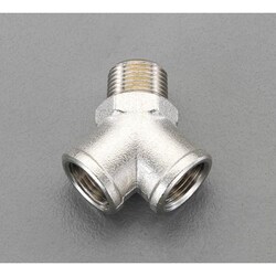 EA141CB-2 [R 1/4”xG 1/4” Y型コネクター（真鍮製）]