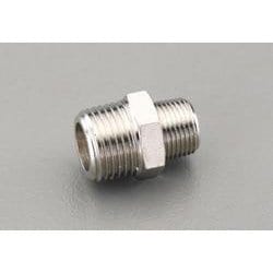 EA141CD-124 [R 1/4”xR 1/2” 異径ニップル（真鍮製）]