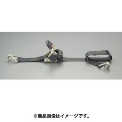EA982AA-17 [25mmx3.0m/300kg ベルト荷締機（自動巻取式）]