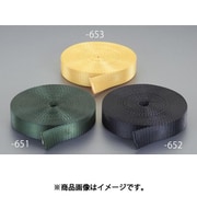 EA628PT-652 [25x1.8mm/30m 荷締機用ベルト（PE製・黒）]