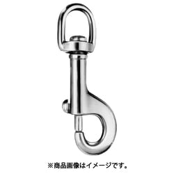 82mm スプリングスナップ（スイベル金具付） EA638AX-75