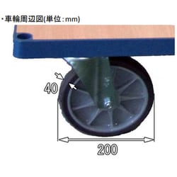 ヨドバシ.com - エスコ ESCO EA520BE-32 [1200x800mm/600kg 運搬車