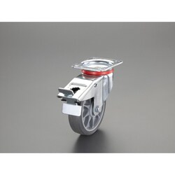 EA986PD-1｜125mm キャスター(自在・ｶﾊﾞｰ・後輪ﾌﾞﾚｰｷ付)のページ -